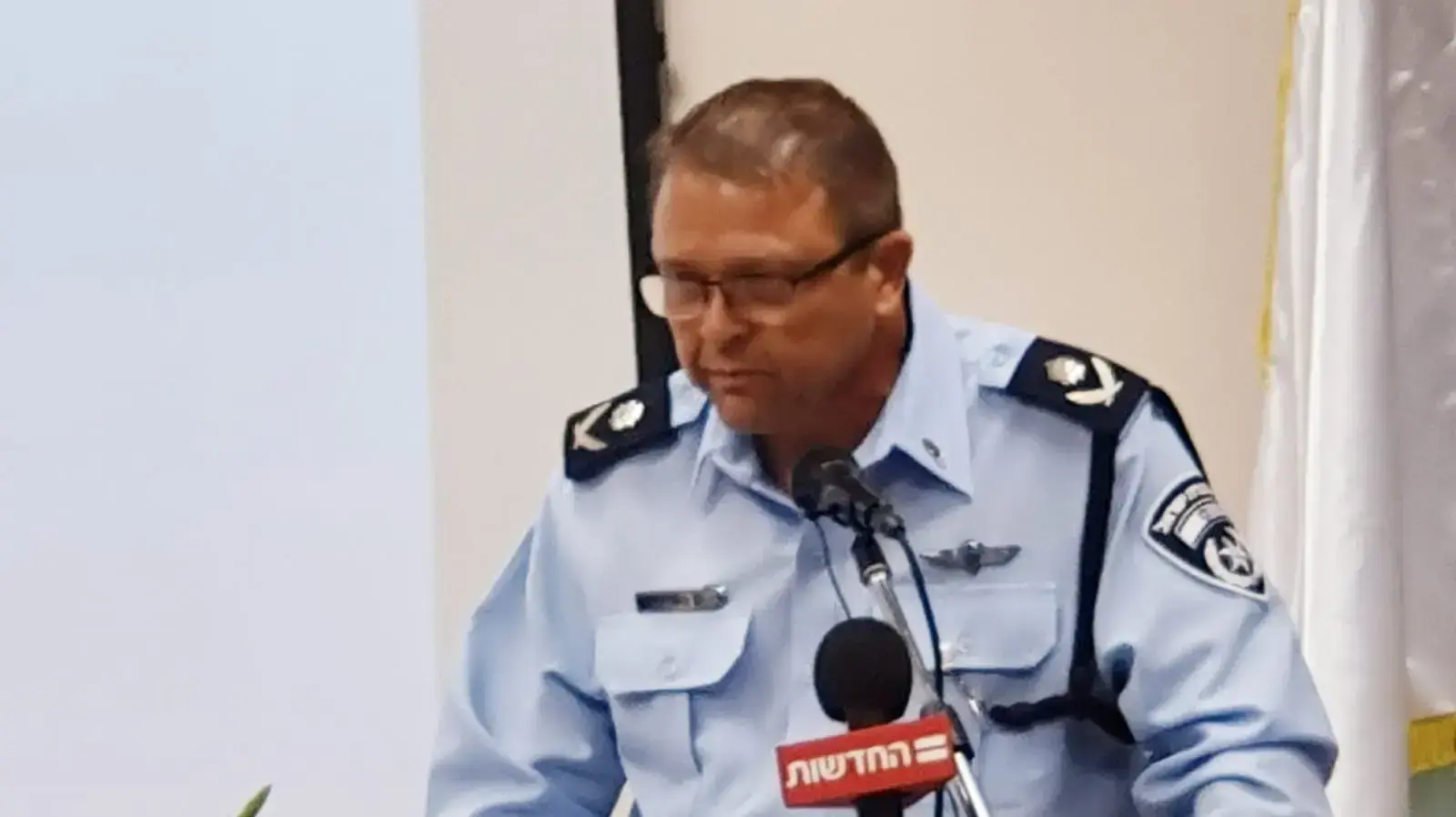 מ"מ מפכ"ל המשטרה ניצב מוטי כהן בטקס חילופי מפקדים במחוז צפון, 9 ביולי 2019 מ"מ מפכ"ל המשטרה ניצב מוטי כהן בטקס חילופי מפקדים במחוז צפון, 9 ביולי 2019
