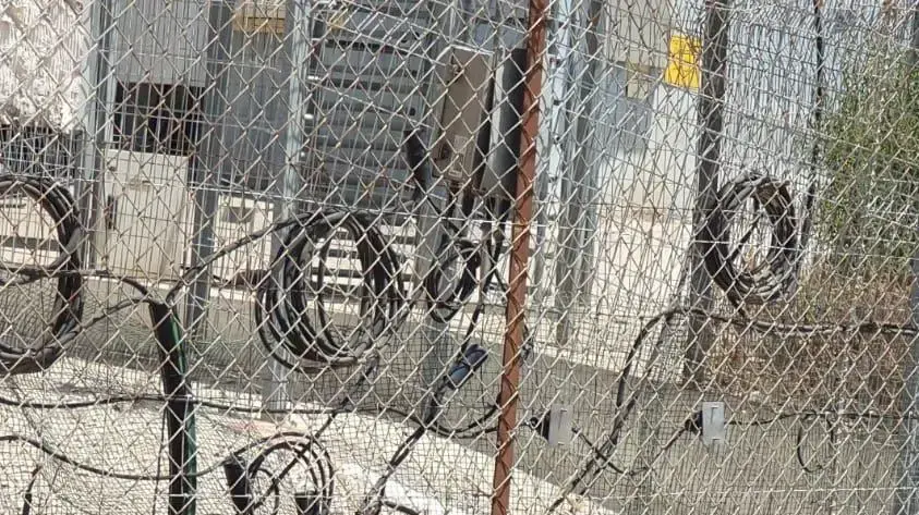 עמדת בידוק סמוך לבית המשפט הצבאי שומרון עמדת בידוק סמוך לבית המשפט הצבאי שומרון