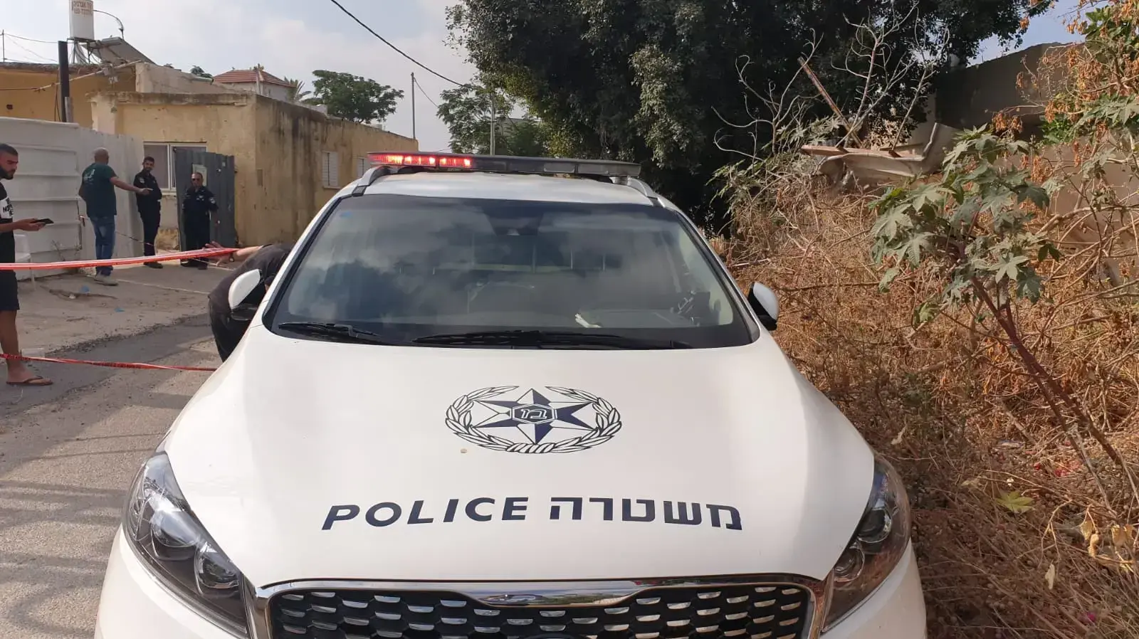 במשטרת ישראל התקבל דיווח על גבר שעל פי החשד נדקר ברחוב עשרת הרוגי מלכות בלוד, 10 ביולי 2019