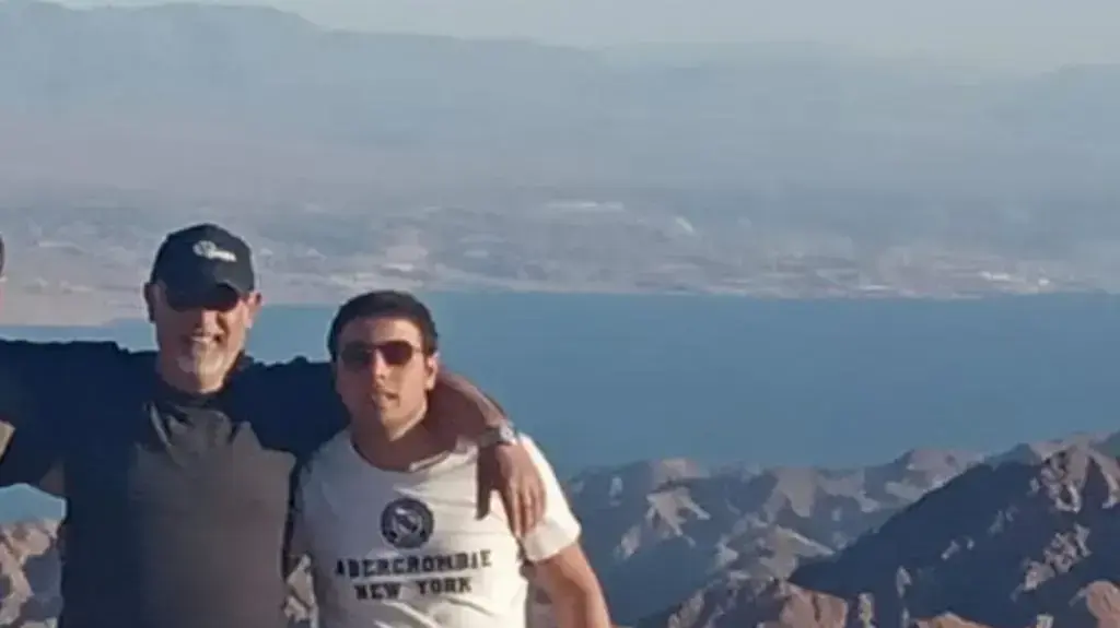 הלל ללום, הרוג בתאונת דרכים בבנימין, עם אביו הלל ללום, הרוג בתאונת דרכים בבנימין, עם אביו