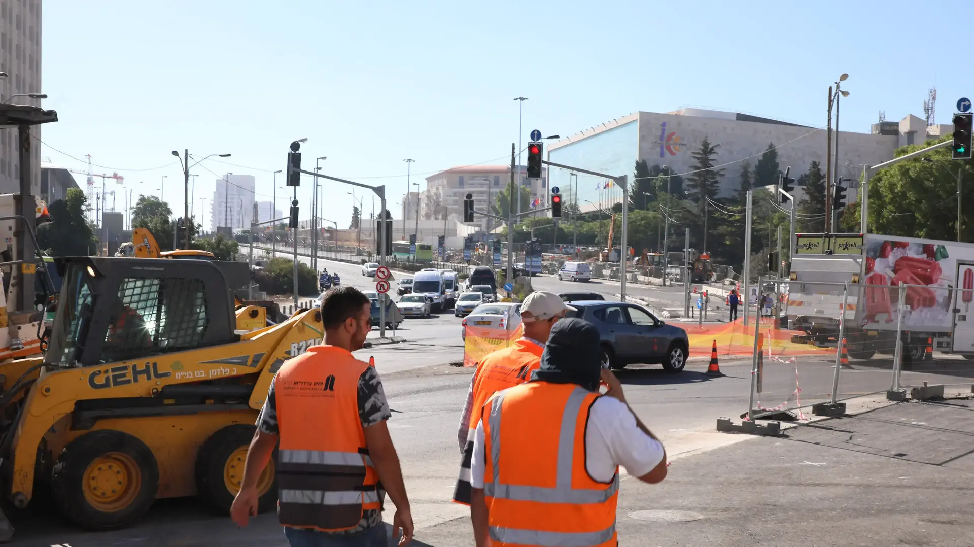 פקקי ענק בכניסה לירושלים, יולי 2019 פקקי ענק בכניסה לירושלים, יולי 2019