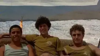 אלעד, עמית והלל ז״ל (מימין לשמאל) ההרוגים בתאונה במצפה יריחו,