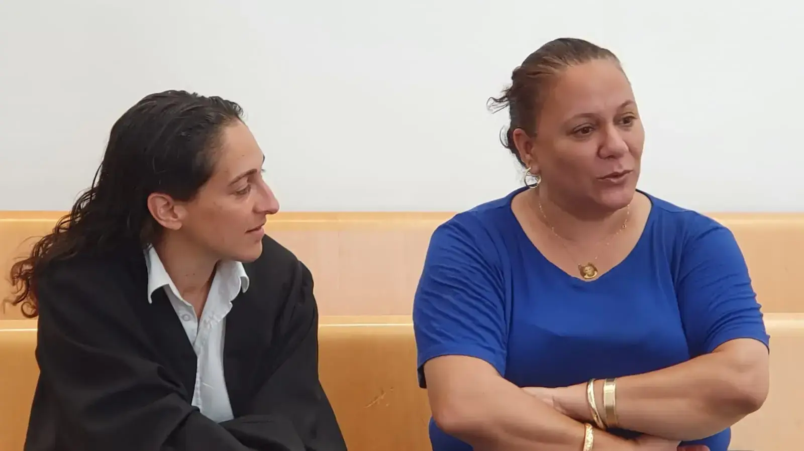 אווה פדל בגזר דין לנאשם בהריגתו של אלמוג פדל במהלך מסיבת חתונה בפרדס חנה, מחוזי, חיפה אווה פדל בגזר דין לנאשם בהריגתו של אלמוג פדל במהלך מסיבת חתונה בפרדס חנה, מחוזי, חיפה