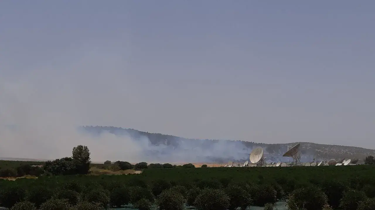 שריפה בשל השרב הכבד, מושב אדרת שליד בית שמש 17 ביולי 2019 שריפה בשל השרב הכבד, מושב אדרת שליד בית שמש 17 ביולי 2019