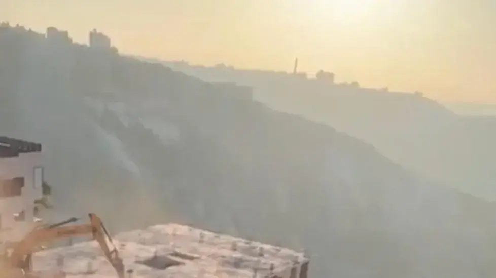 הריסת בתים בשכונת ואדי אל-חומוס שבמזרח ירושלים. 22 ביולי 2019 הריסת בתים בשכונת ואדי אל-חומוס שבמזרח ירושלים. 22 ביולי 2019