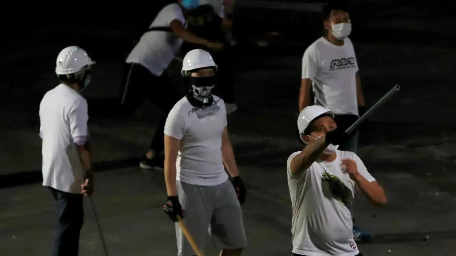 הפגנה בהונג קונג, 22.07.2019 הפגנה בהונג קונג, 22.07.2019