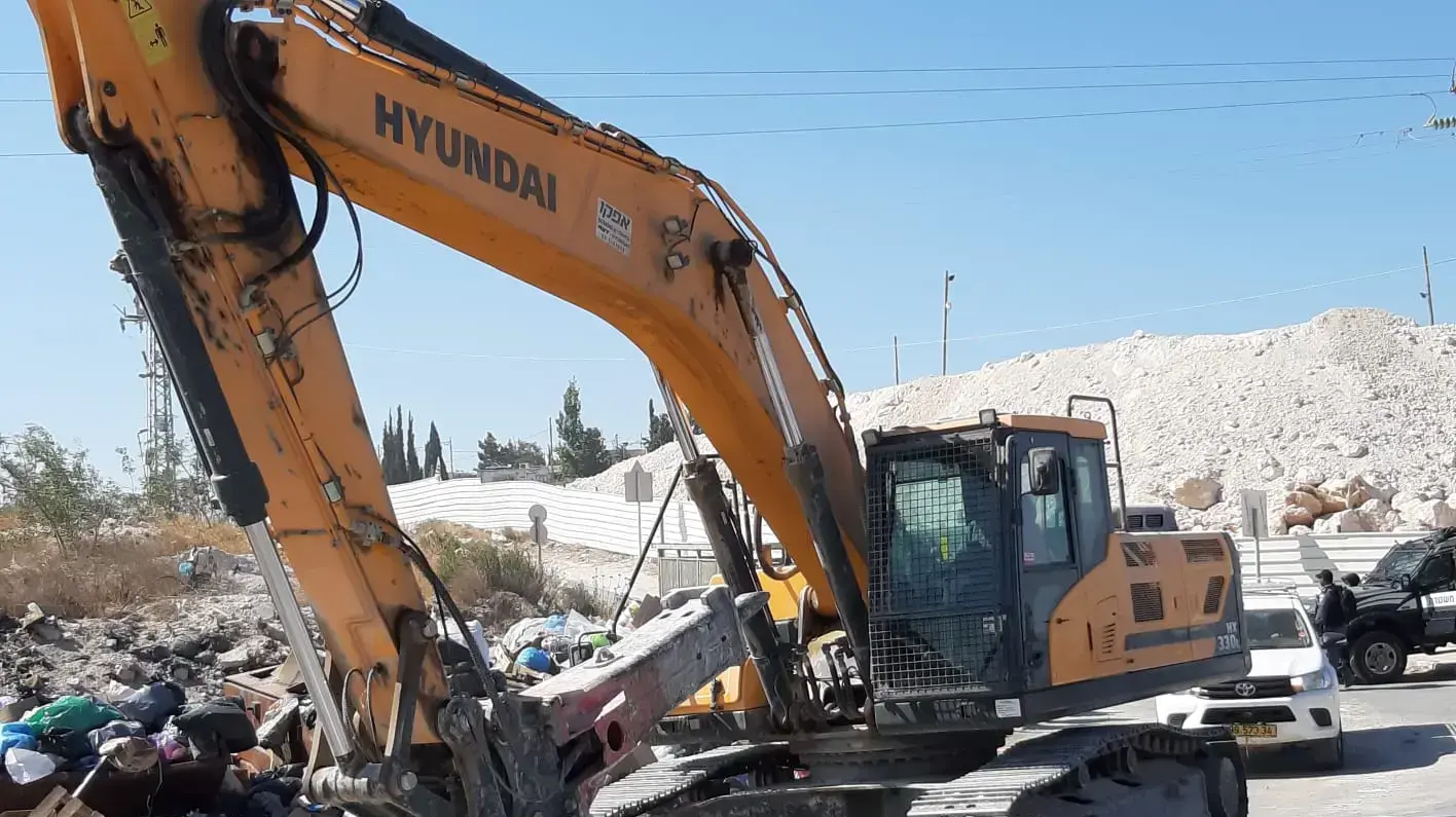 הריסת מבנים במזרח ירושלים, 22.07.2019 הריסת מבנים במזרח ירושלים, 22.07.2019