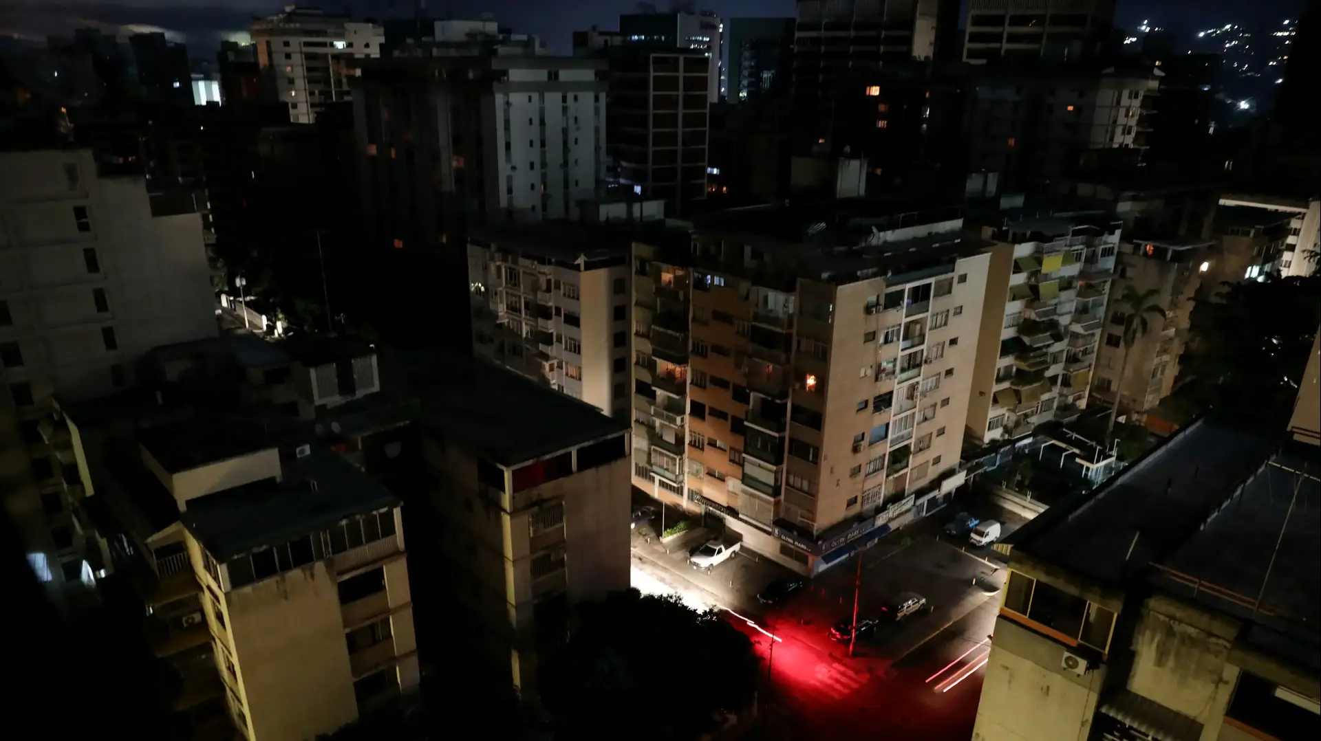 הפסקת חשמל שפקדה את קראקס, ונצואלה 22 ביולי 2019 