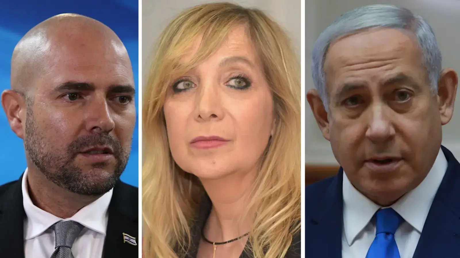 מפוצלת, אמיר אוחנה, בנימין נתניהו ואמי פלמור