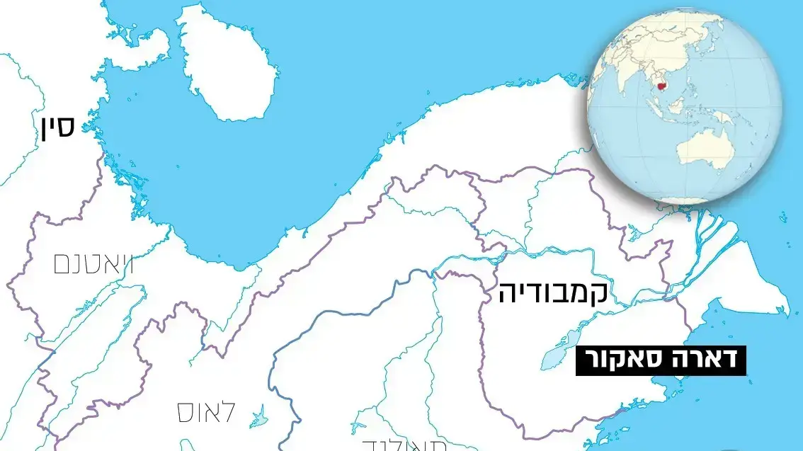 מפה קמבודיה סין מפה קמבודיה סין