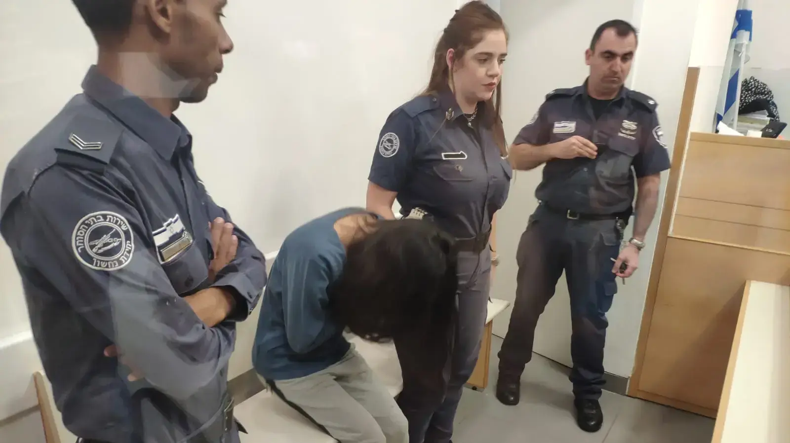 הגננת המתעללת, כרמל מעודה מראש העין במהלך דיון בעניינה, מחוזי מרכז (לוד) 25 ביולי 2019 הגננת המתעללת, כרמל מעודה מראש העין במהלך דיון בעניינה, מחוזי מרכז (לוד) 25 ביולי 2019