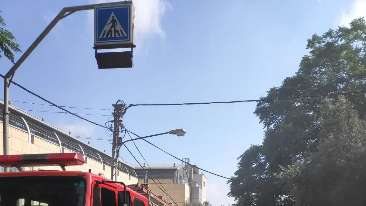שריפה במתחם מדעטק בחיפה, 27 ביולי 2019 שריפה במתחם מדעטק בחיפה, 27 ביולי 2019