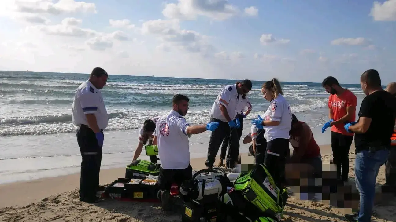 אירוע טביעה בקריית ים אירוע טביעה בקריית ים