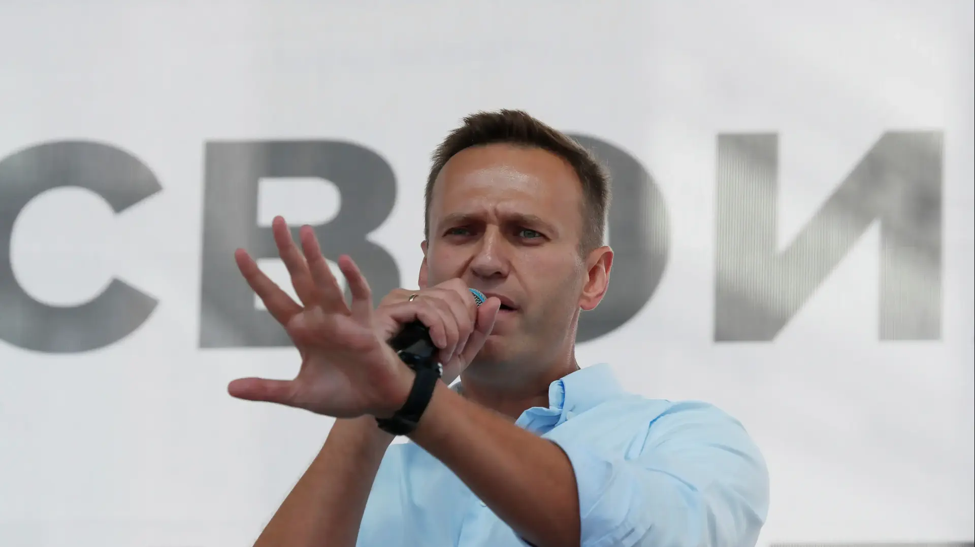 מנהיג האופוזיציה של רוסיה אלכסיי נבלני מנהיג האופוזיציה של רוסיה אלכסיי נבלני