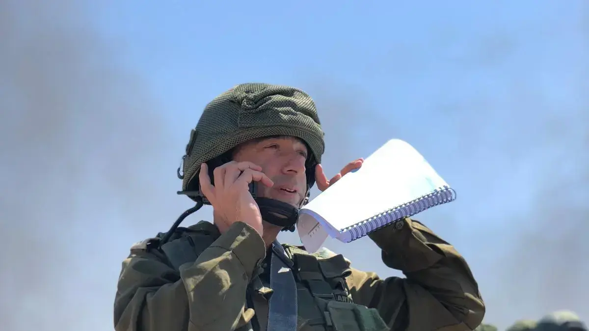 אל"מ ישראל שומר, למגזין, אמיר בוחבוט אל"מ ישראל שומר, למגזין, אמיר בוחבוט