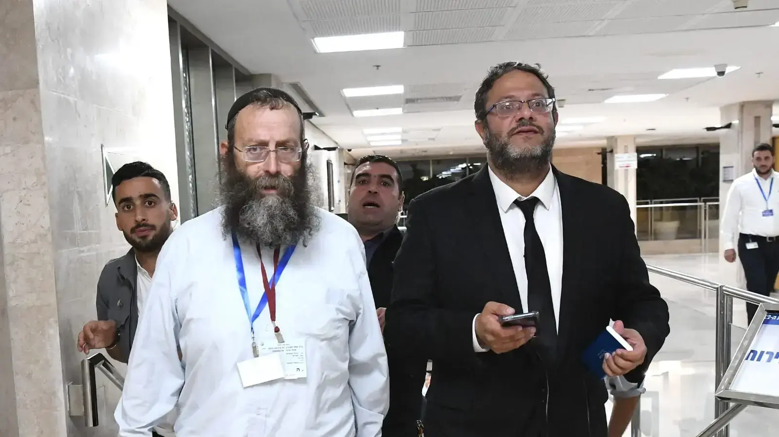 איתמר בן גביר וברוך מרזל, הגשת הרשימות לועדת הבחירות, 1 באוגוסט 2019 איתמר בן גביר וברוך מרזל, הגשת הרשימות לועדת הבחירות, 1 באוגוסט 2019