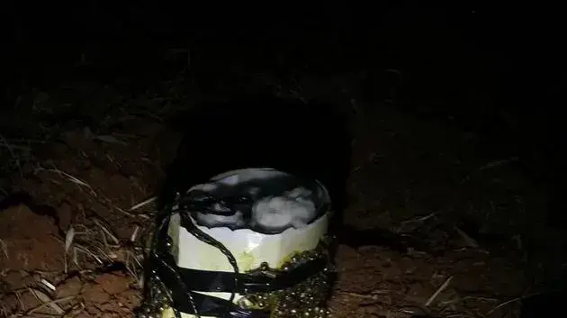 מטען חבלה שאותר על - ידי שב"כ לקראת פיגוע תופת של חמאס בירושלים מטען חבלה שאותר על - ידי שב"כ לקראת פיגוע תופת של חמאס בירושלים