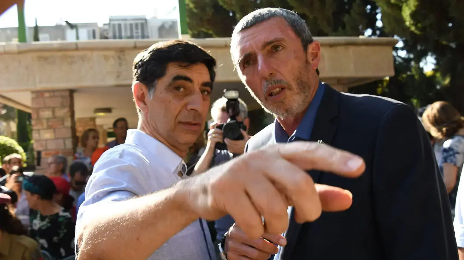אזכרה במלאת 5 שנים לנפילתו וחטיפתו של סגן הדר גולדין במבצע ״צוק איתן״, בית עלמין, כפר סבא 6 באוגוסט 2019 