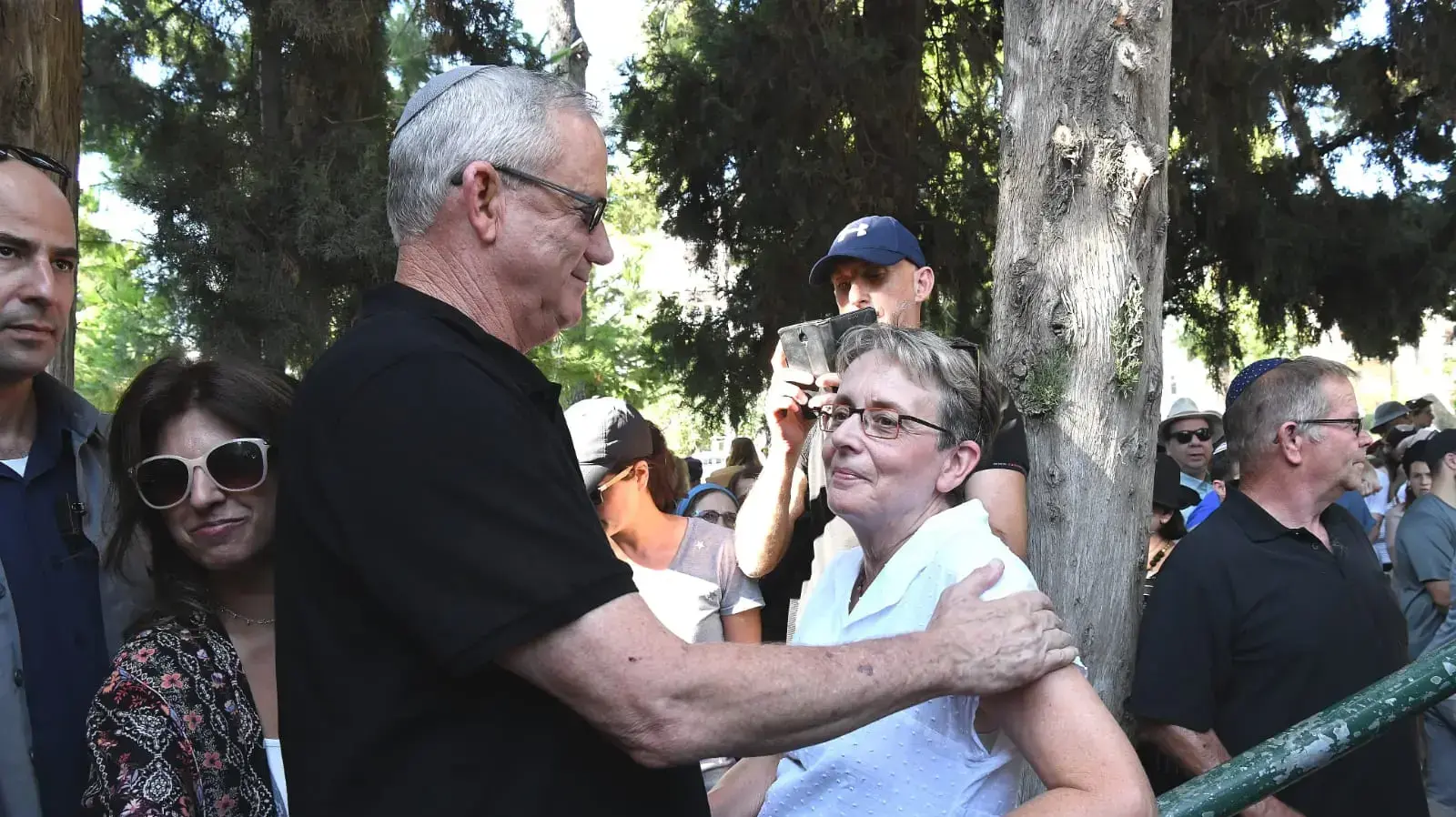 אזכרה במלאת 5 שנים לנפילתו וחטיפתו של סגן הדר גולדין במבצע ״צוק איתן״, בית עלמין, כפר סבא 6 באוגוסט 2019 