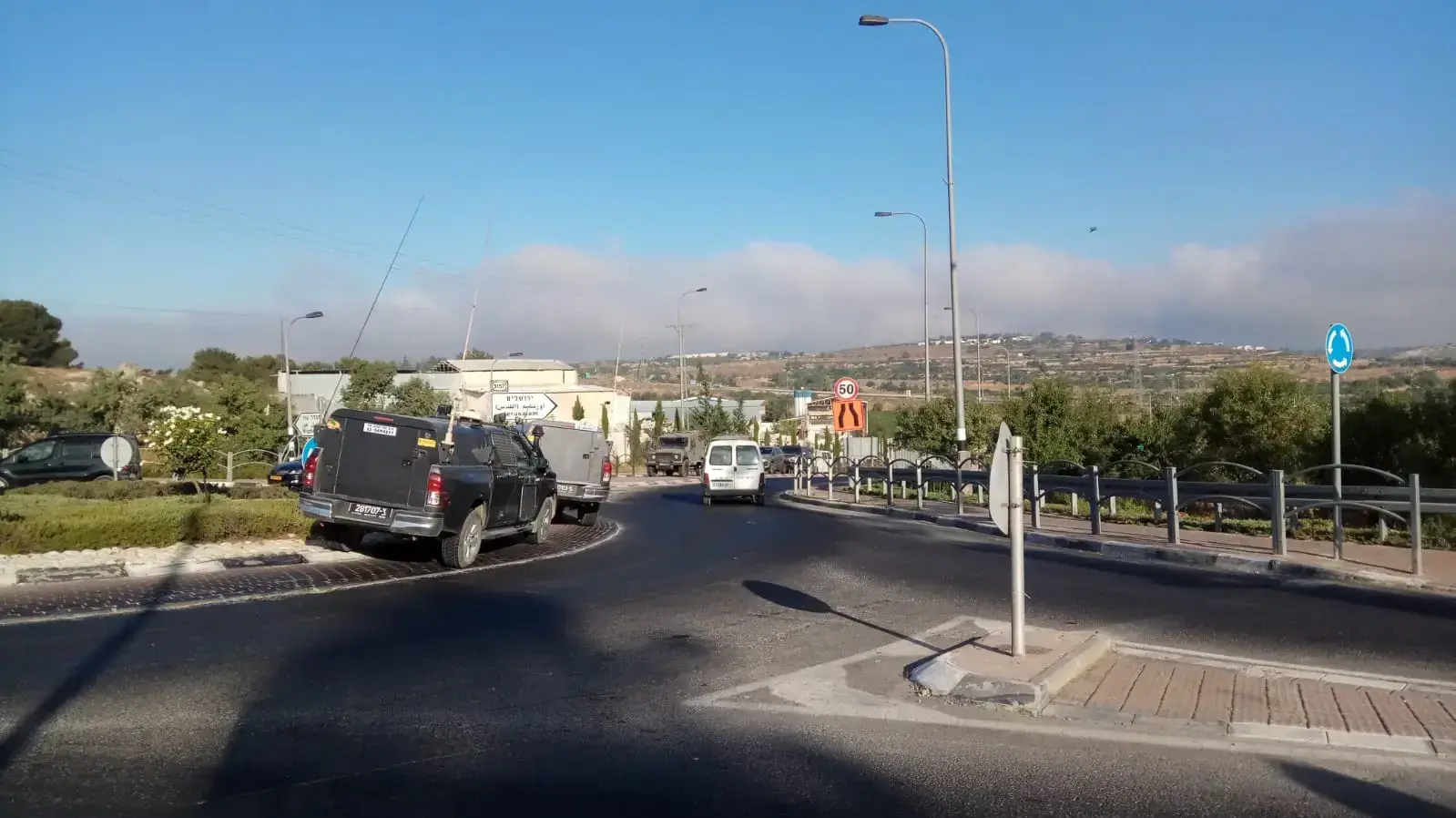 זירת פיגוע דקירת החייל בגוש עציון סמוך לאפרת - 08 באוגוסט 2019 זירת פיגוע דקירת החייל בגוש עציון סמוך לאפרת - 08 באוגוסט 2019