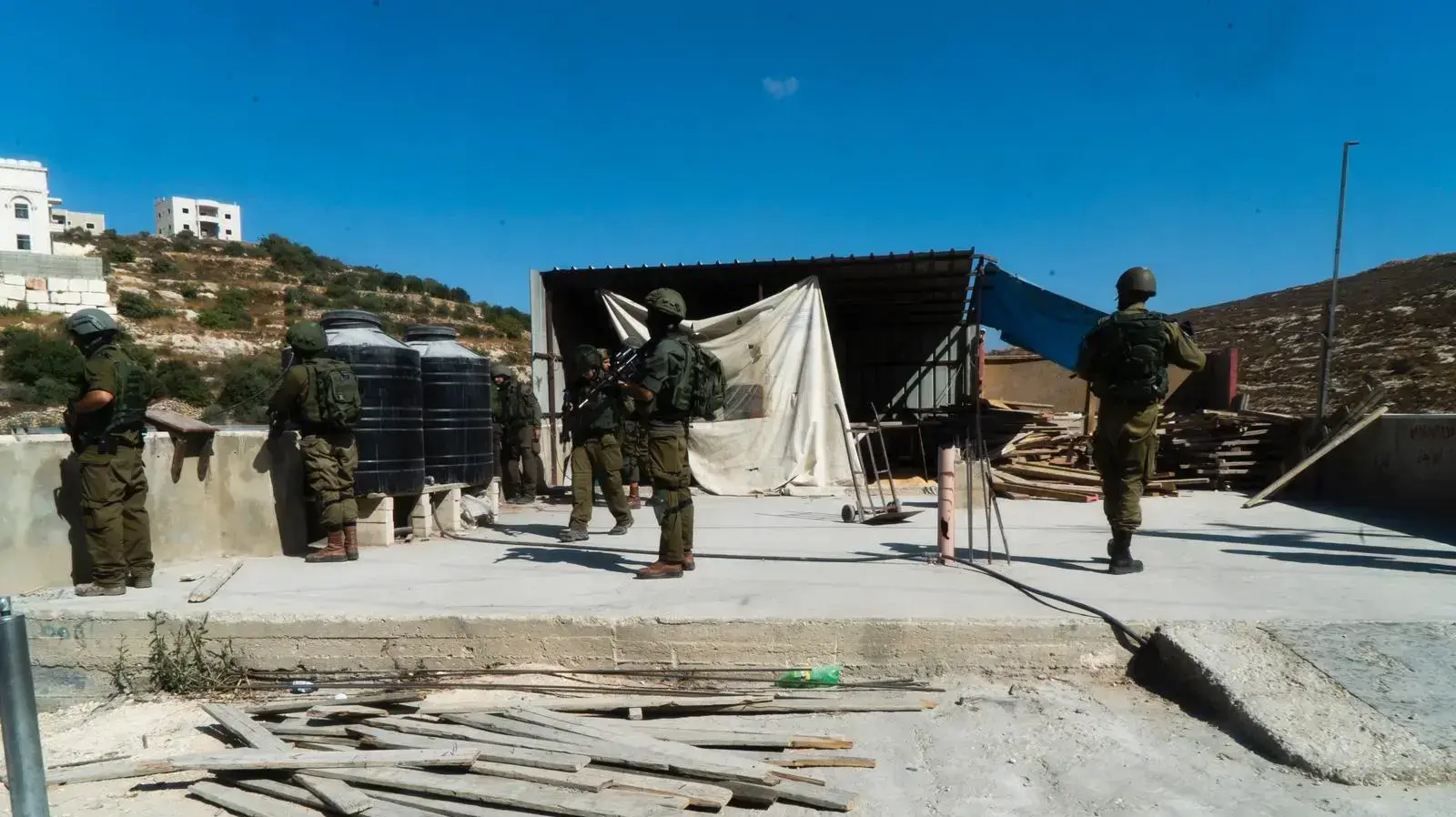 סריקות הכוחות במרחב כפר פג'אר סריקות הכוחות במרחב כפר פג'אר