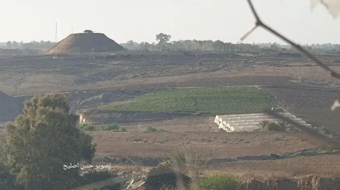 אזור ניסיון החדרה בגבול רצועת עזה בו נהרגו ארבעה מחבלים חמושים בחליפוי אש עם צה"ל, 10 אוגוסט 2019