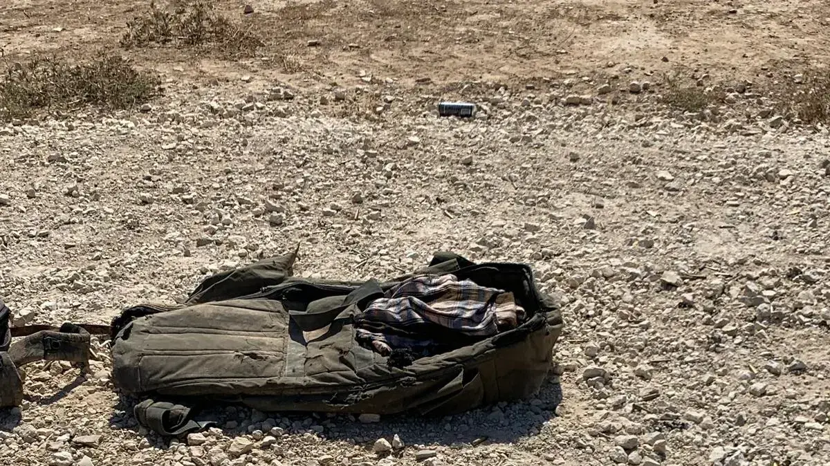 כלי נשק של מחבלי חמאס שחוסלו על ידי צה"ל בניסיון חדירה מרצועת עזה, 10 אוגוססט 2019 כלי נשק של מחבלי חמאס שחוסלו על ידי צה"ל בניסיון חדירה מרצועת עזה, 10 אוגוססט 2019