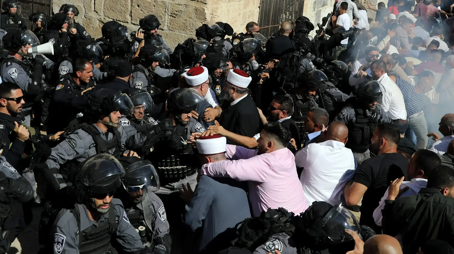 מהומות בהר הבית , 11 באוגוסט 2019 מהומות בהר הבית , 11 באוגוסט 2019