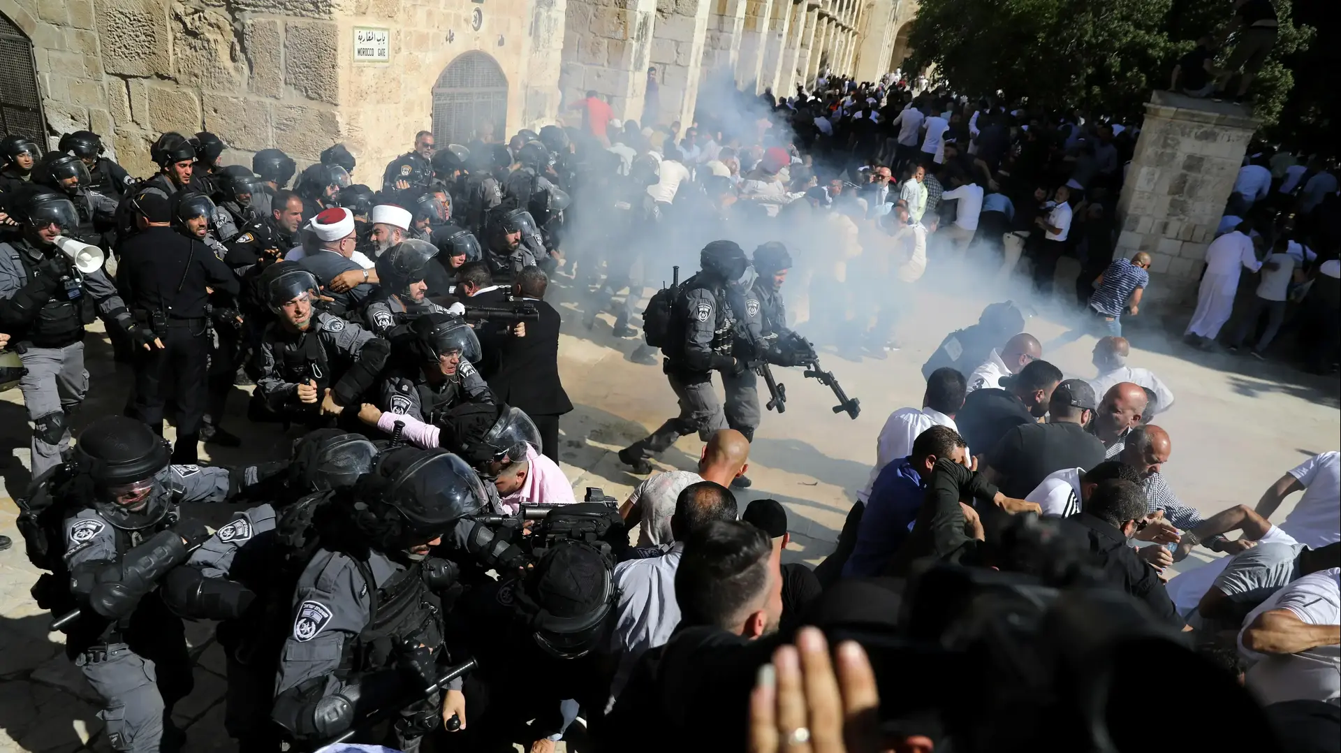 מהומות בהר הבית , 11 באוגוסט 2019 מהומות בהר הבית , 11 באוגוסט 2019