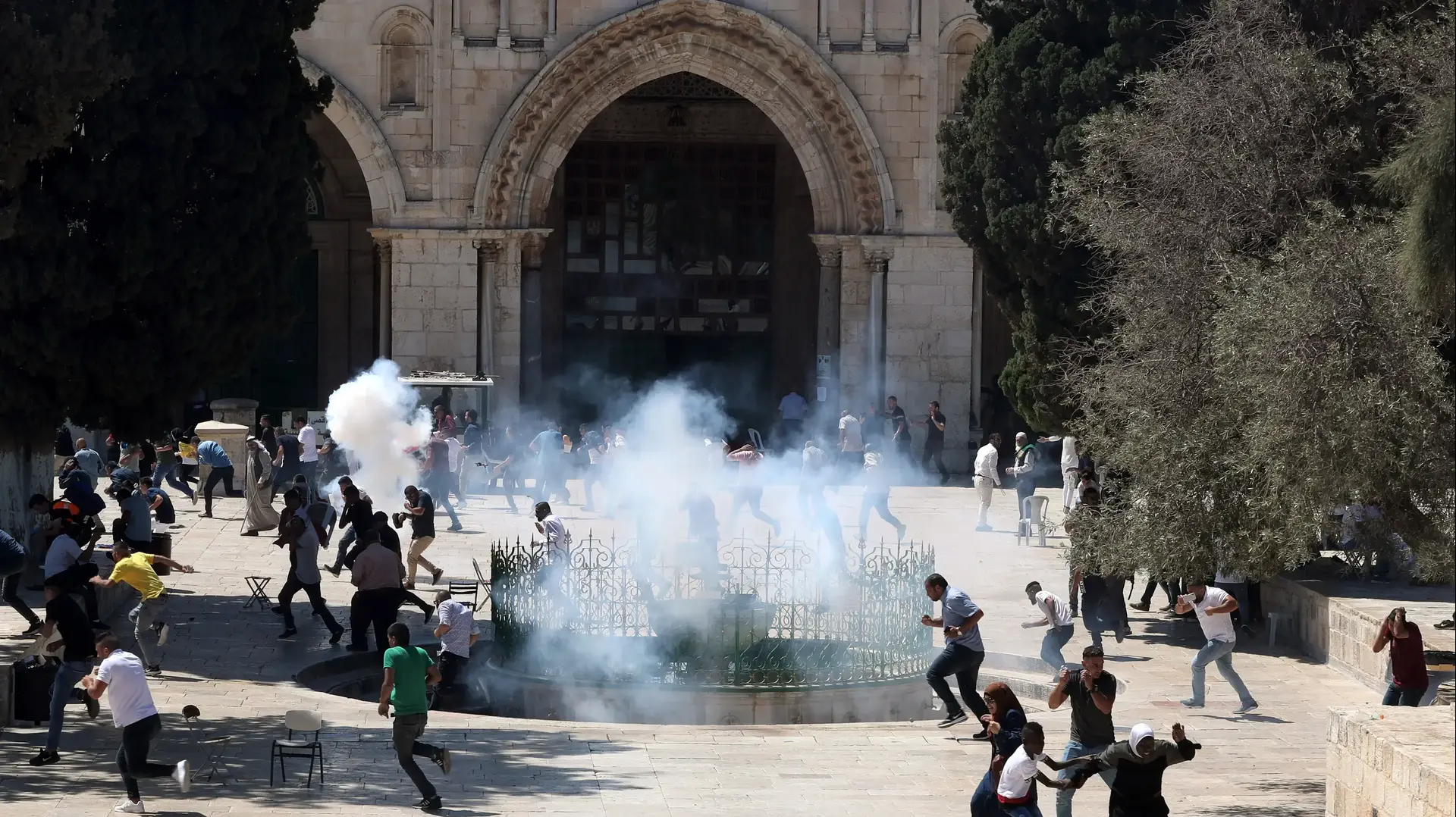 מהומות בהר הבית , 11 באוגוסט 2019 מהומות בהר הבית , 11 באוגוסט 2019