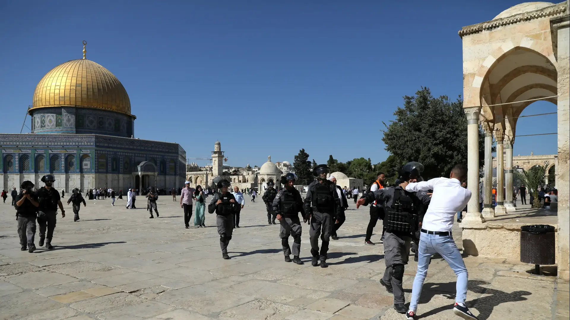 מהומות בהר הבית , 11 באוגוסט 2019 מהומות בהר הבית , 11 באוגוסט 2019