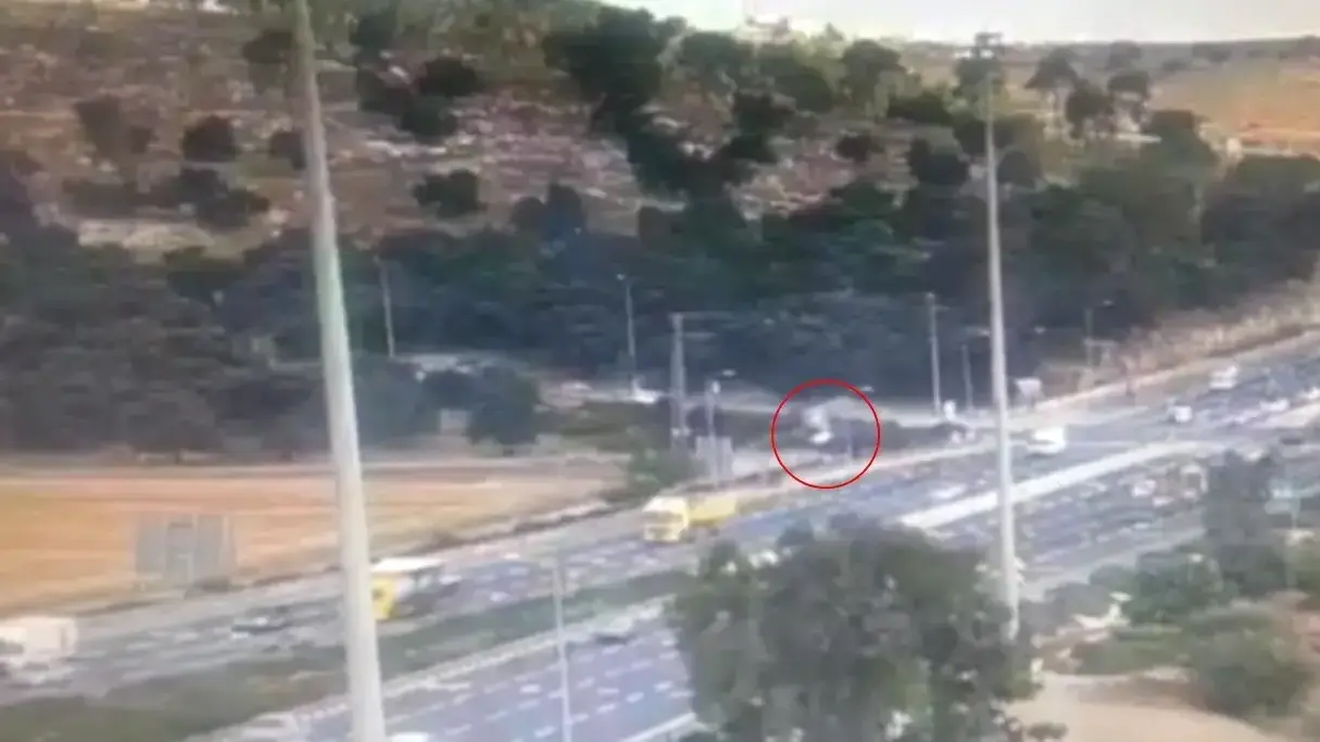 רכב שהתהפך במהלך מרדף משטרתי, אוגוסט 2019 רכב שהתהפך במהלך מרדף משטרתי, אוגוסט 2019