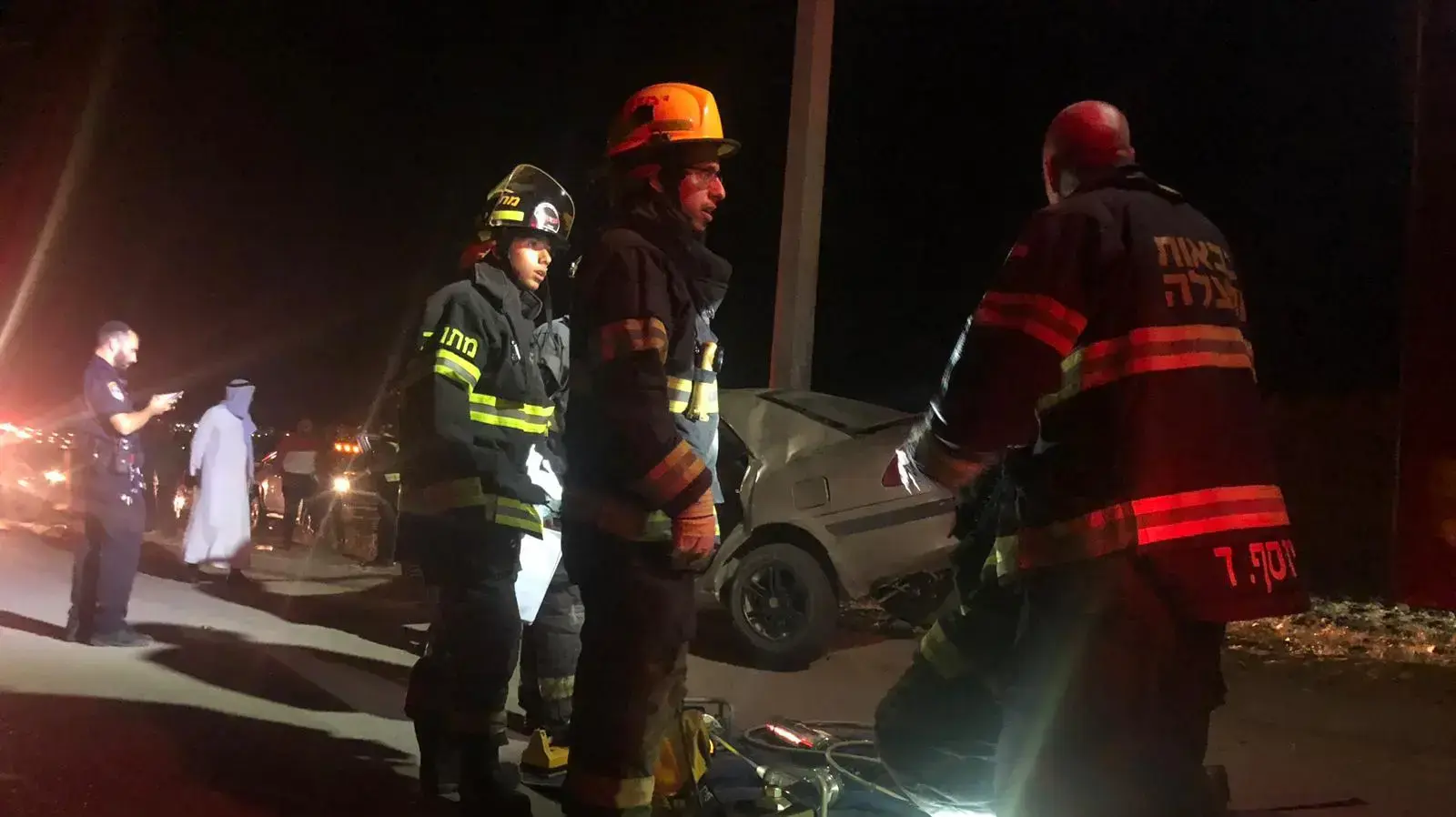 שני בני אדם נהרגו בתאונת דרכים בכביש הגישה למנחת ערד, 12 באוגוסט 2019 שני בני אדם נהרגו בתאונת דרכים בכביש הגישה למנחת ערד, 12 באוגוסט 2019