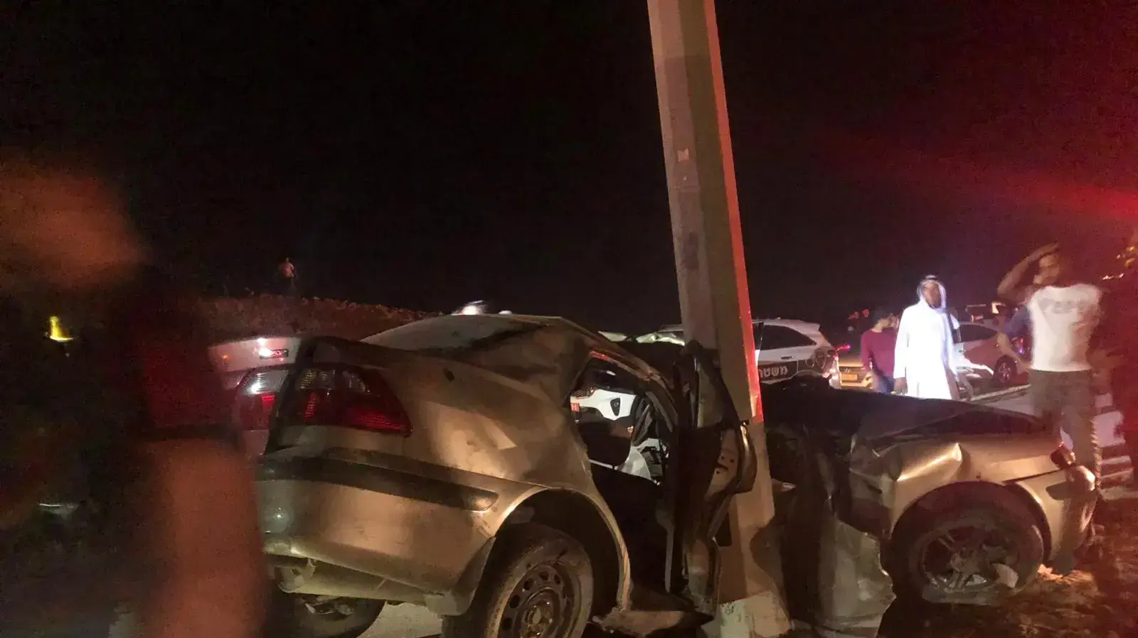 שני בני אדם נהרגו בתאונת דרכים בכביש הגישה למנחת ערד, 12 באוגוסט 2019 שני בני אדם נהרגו בתאונת דרכים בכביש הגישה למנחת ערד, 12 באוגוסט 2019