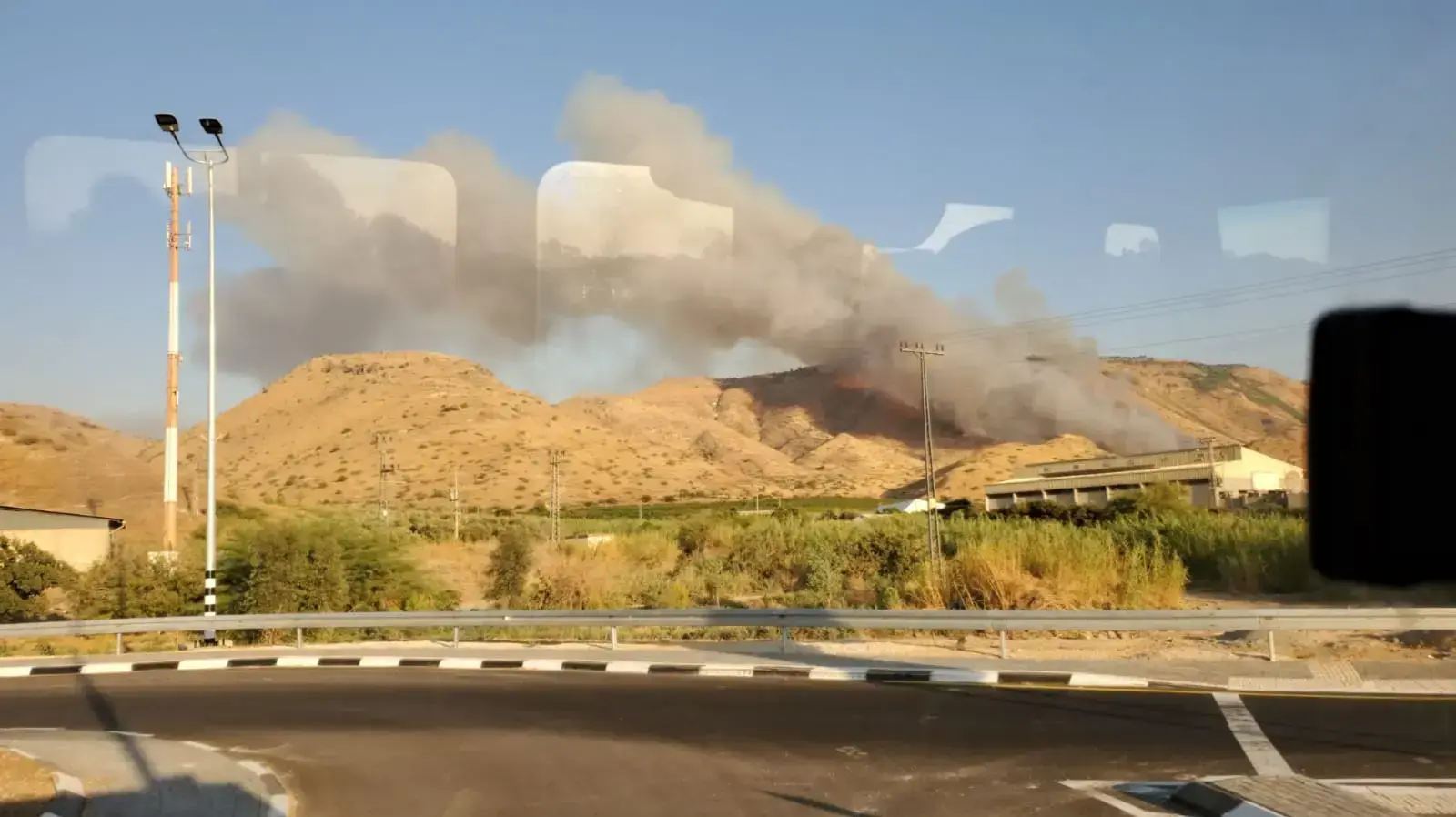 שריפה סמוך לקיבוץ עין גב, כפר חרוב, 16 אוגוסט 2019 שריפה סמוך לקיבוץ עין גב, כפר חרוב, 16 אוגוסט 2019
