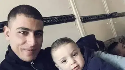 הנספים בשריפה בחברון וודיע עבד א-רג'בי בן ומלאכ א-רג'בי יחד עם אביהם
הנספים בשריפה בחברון וודיע עבד א-רג'בי בן ומלאכ א-רג'בי יחד עם אביהם