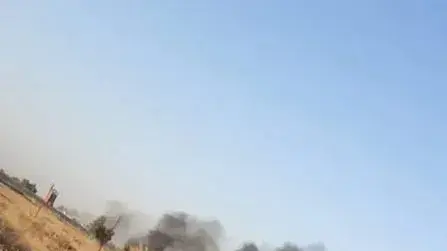 בסיס חיל האוויר אל - בכר הנמצא צפונית לעיראק לאחר התקיפה 20 באוגוסט 2019 בסיס חיל האוויר אל - בכר הנמצא צפונית לעיראק לאחר התקיפה 20 באוגוסט 2019