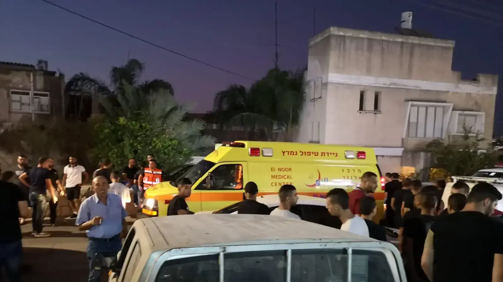 זירת רצח בכפר קרע שבה נורה למוות אחמד ערביד זירת רצח בכפר קרע שבה נורה למוות אחמד ערביד