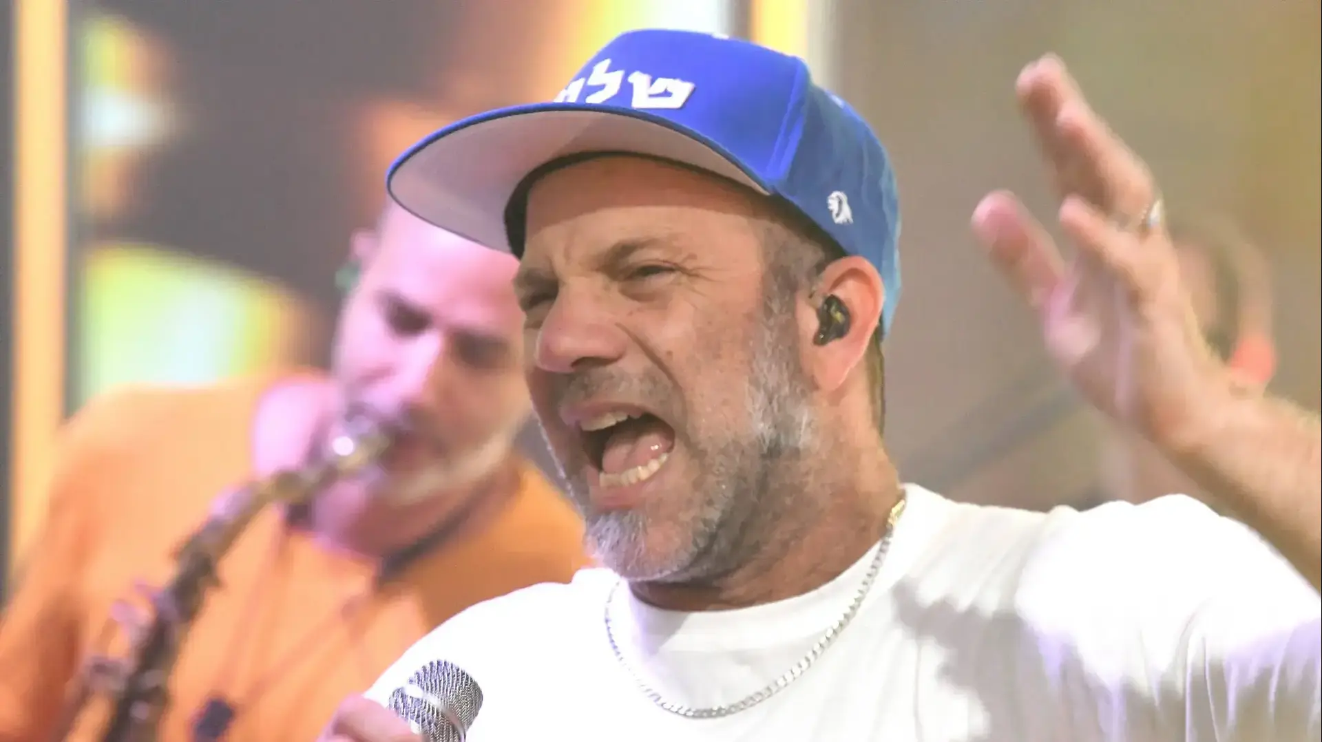 הדג נחש בהופעה באולפן וואלה, 22 באוגוסט 2019
