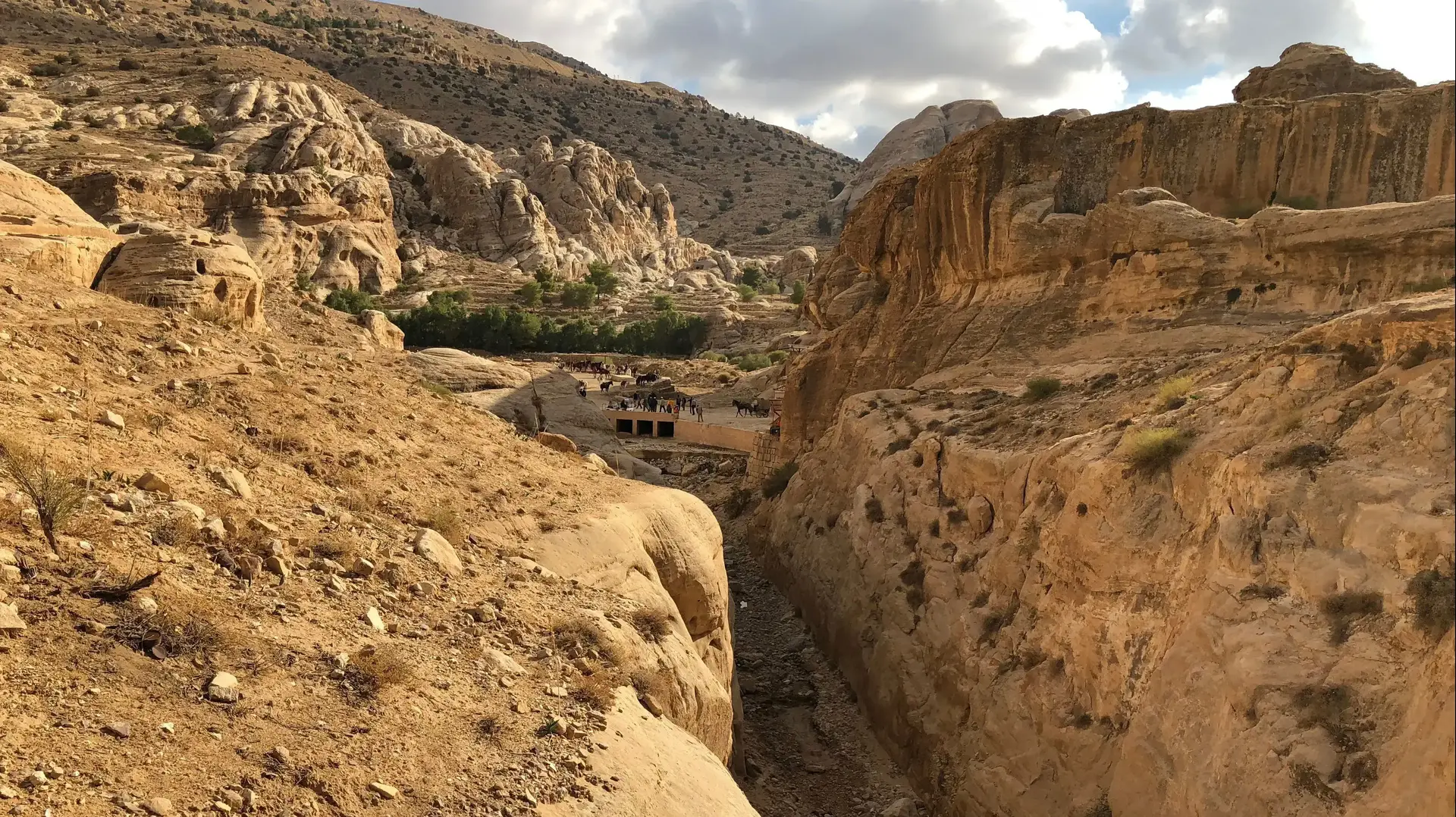 העיר פטרה שבירדן. 24 באוגוסט 2019 העיר פטרה שבירדן. 24 באוגוסט 2019