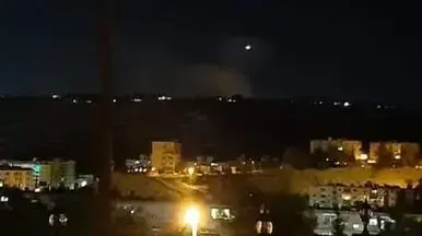 תמונה מתקיפה בפאתי דמשק, 24 באוגוסט 2019