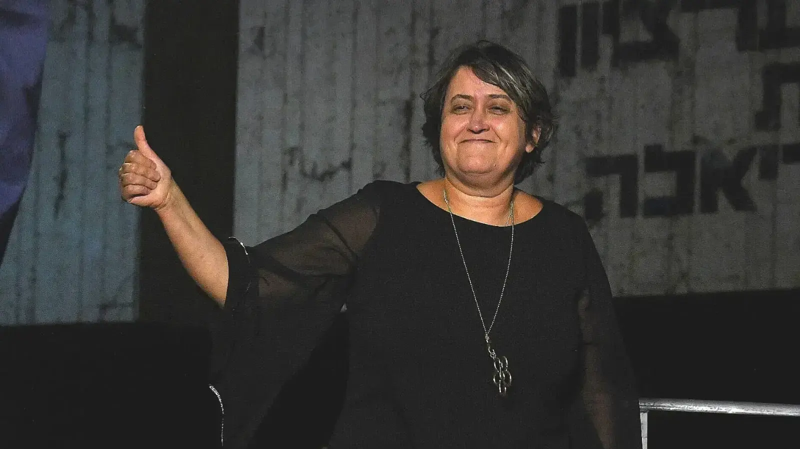 יפה בן דוד בהפגנת הסתדרות המורים בתל אביב, 29.08.2019 יפה בן דוד בהפגנת הסתדרות המורים בתל אביב, 29.08.2019