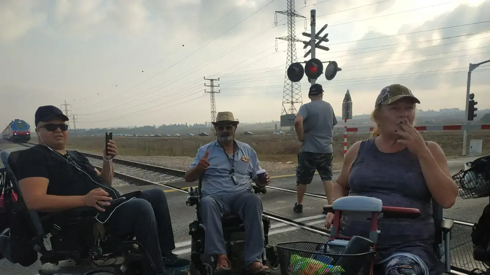 מחאת הנכים ברכבת בית יהושע , ספטמבר 2019 מחאת הנכים ברכבת בית יהושע , ספטמבר 2019