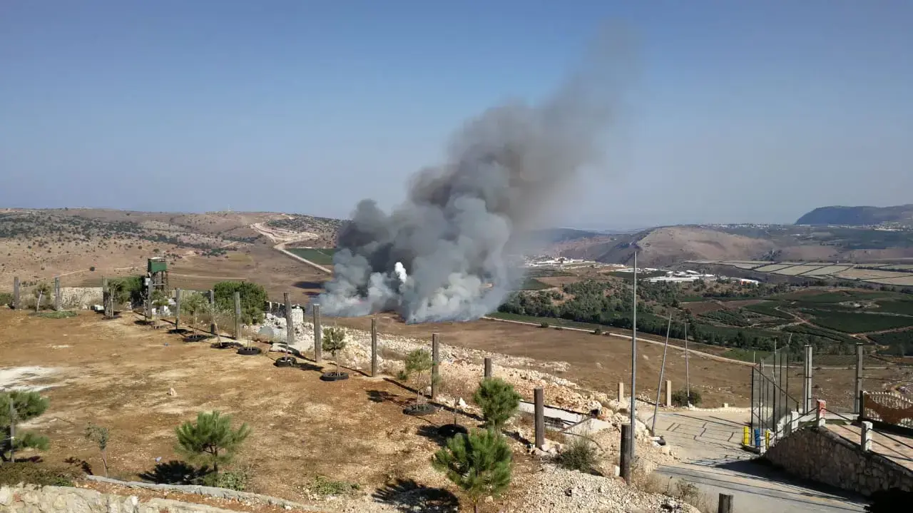 פיצוצים בגבול לבנון ישראל
1 בספטמבר 2019 פיצוצים בגבול לבנון ישראל
1 בספטמבר 2019