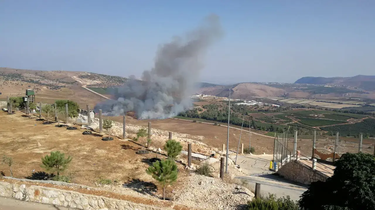 פיצוצים בגבול לבנון ישראל 
1 בספטמבר 2019