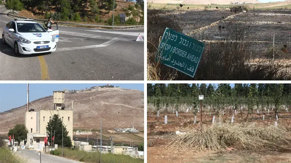 שטחי חקלאות צפונית לאביבים אליהם אסור להגיע, 2 בספטמבר 2019