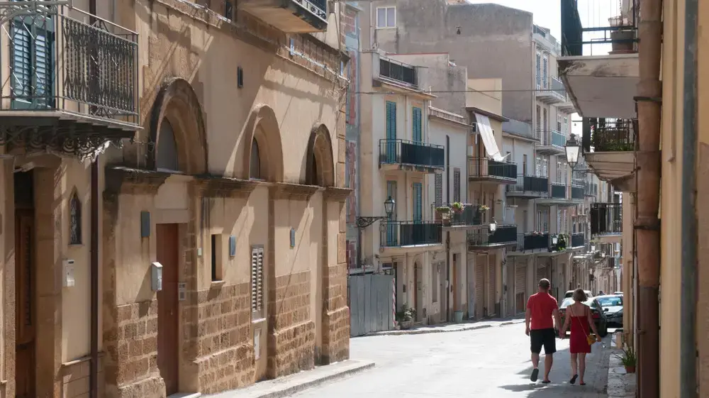 העיירה סמבוקה די סיציליה באיטליה העיירה סמבוקה די סיציליה באיטליה