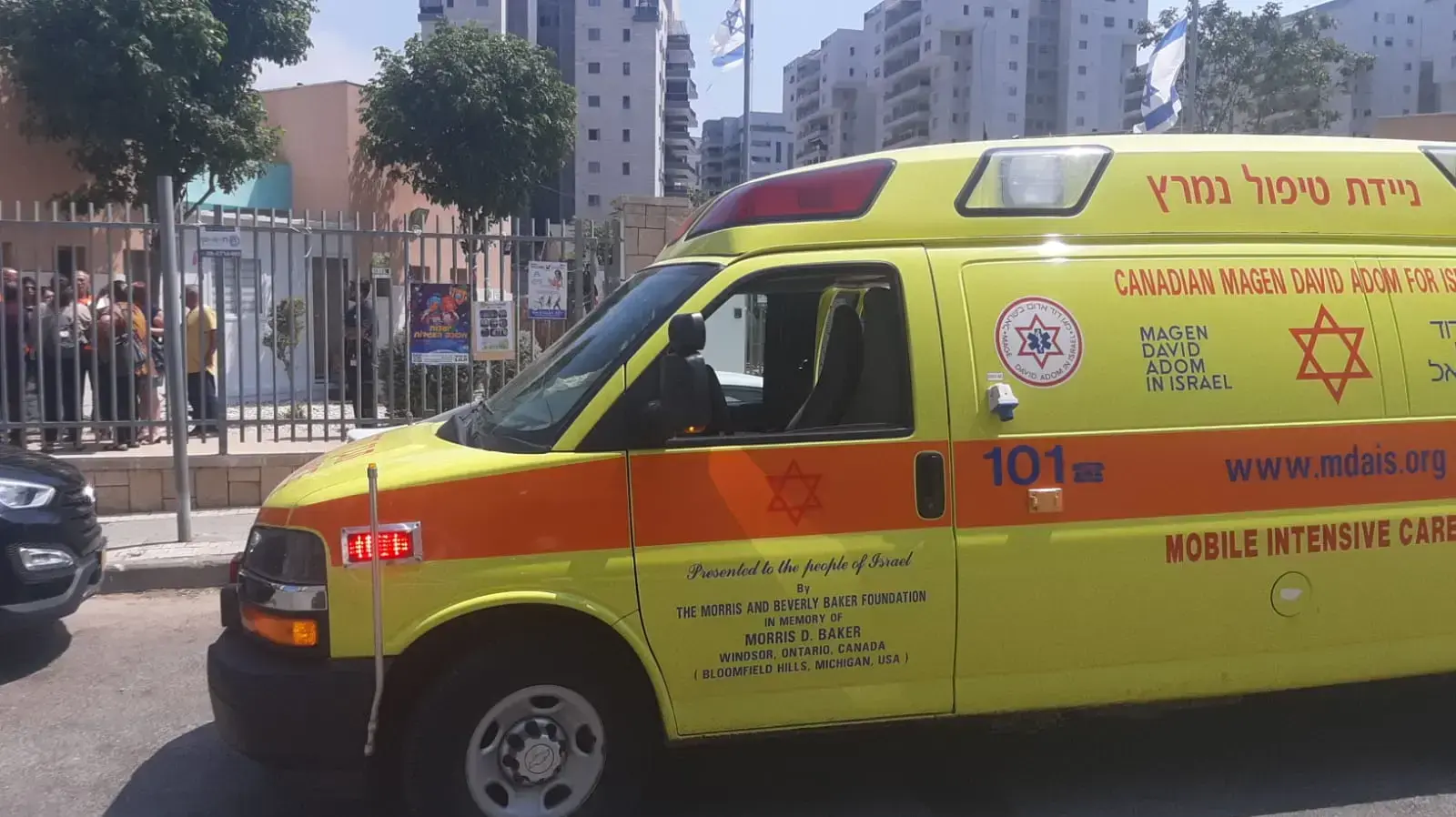גננת שהתמוטטה בגן ילדים באשקלון בעקבות אירוע לבבי גננת שהתמוטטה בגן ילדים באשקלון בעקבות אירוע לבבי