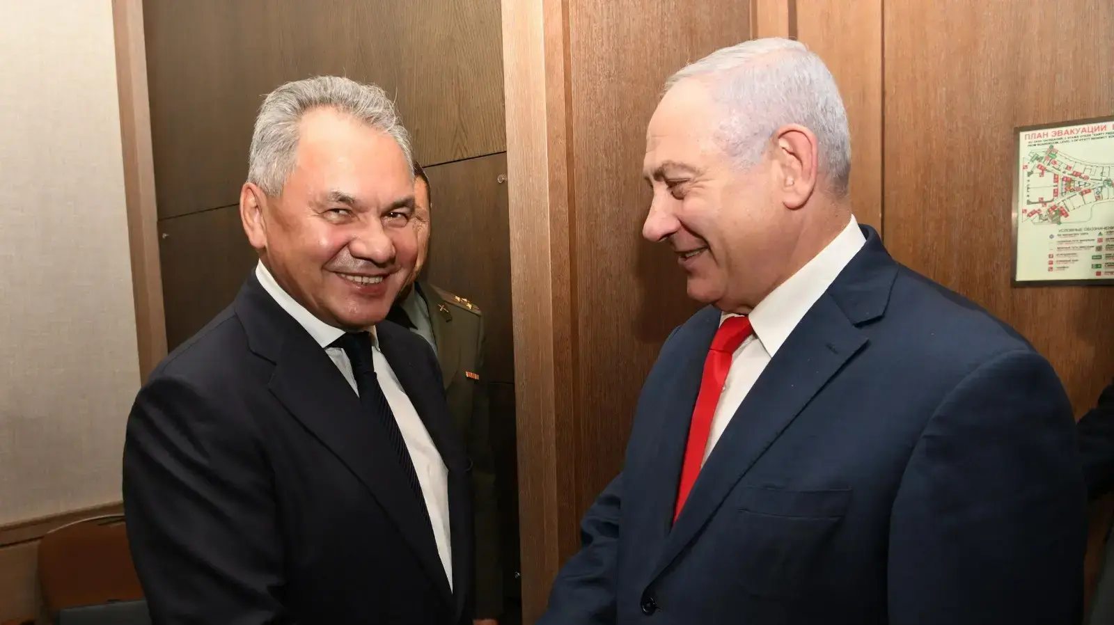 תמונות מהפגישה של נתניהו ושר ההגנה הרוסי שויגו, רוסיה 12 בספטמבר 2019 תמונות מהפגישה של נתניהו ושר ההגנה הרוסי שויגו, רוסיה 12 בספטמבר 2019