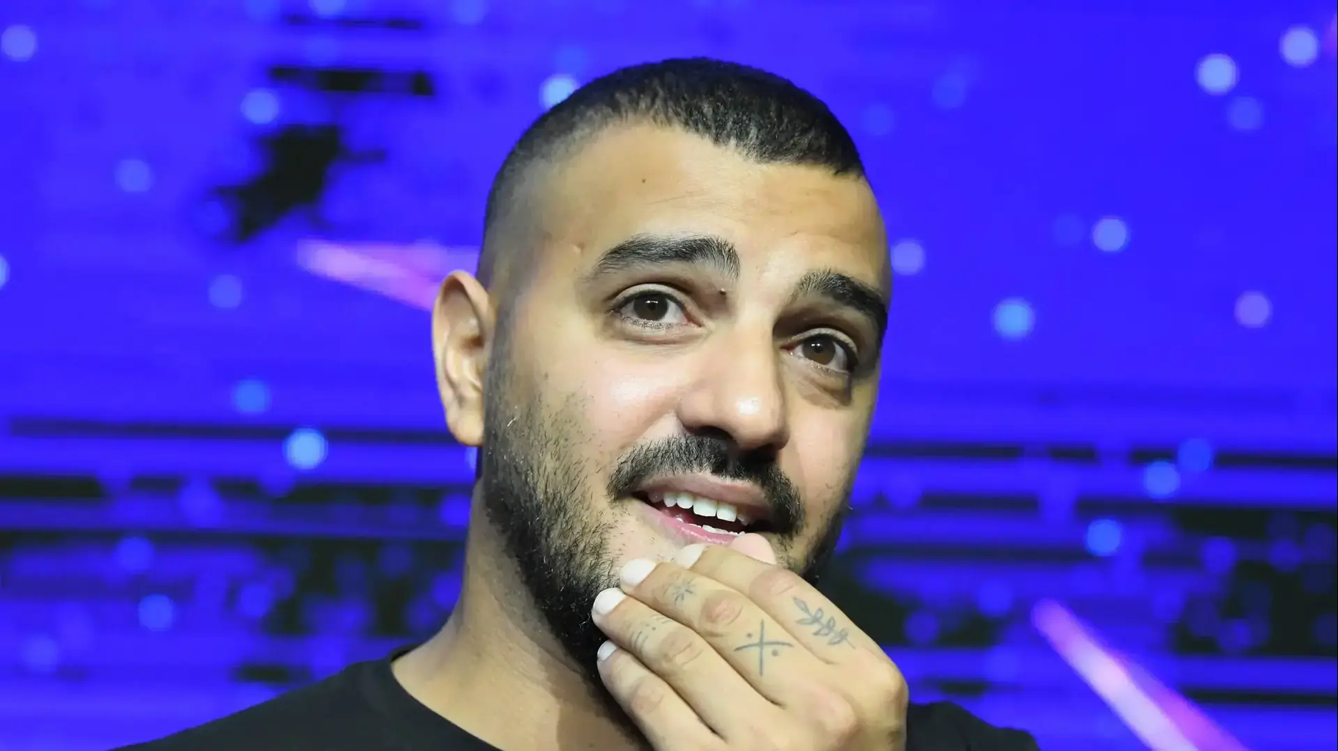 איתי לוי במסיבת העיתונאים של הפסטיגל